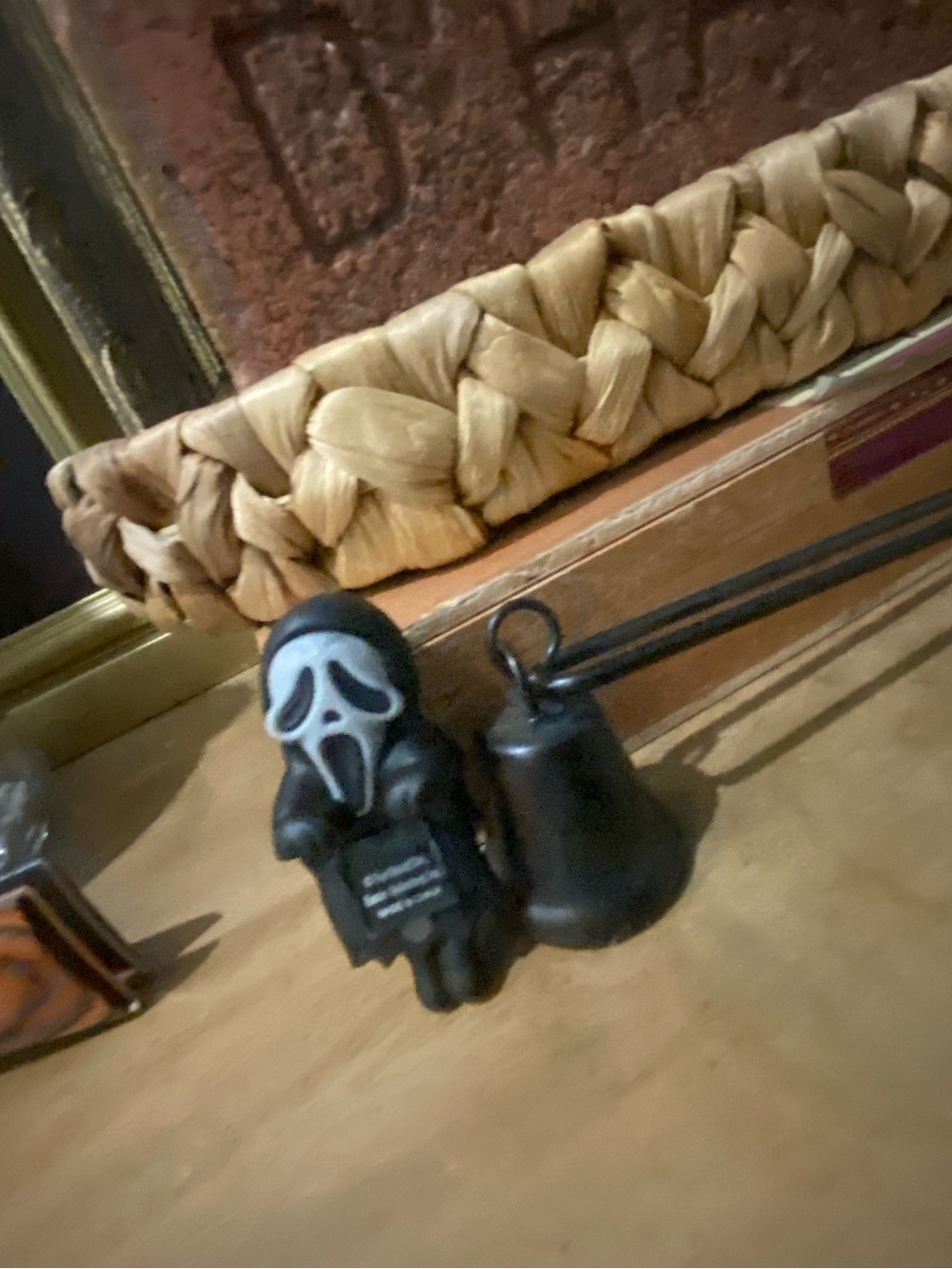 Ghost face Huggers Black Phone Accessory